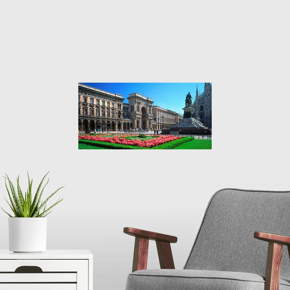 A modern room featuring Italy, Milan, Piazza Duomo