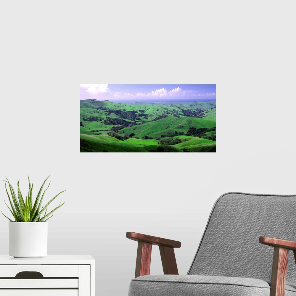 A modern room featuring United States, California, San Luis Obispo, San Luis Obispo county, rolling landscape