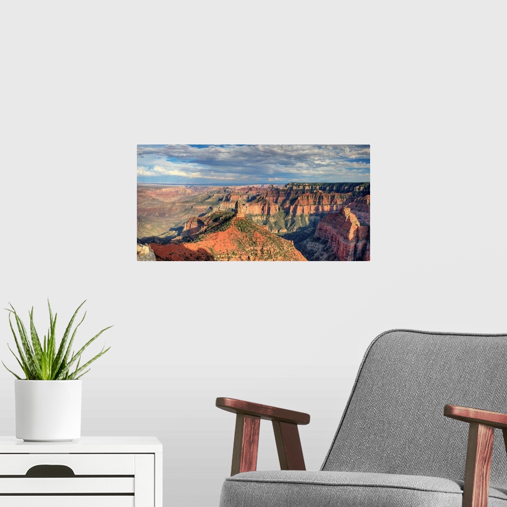A modern room featuring USA, Arizona, Grand Canyon National Park, North Rim, Point Imperial