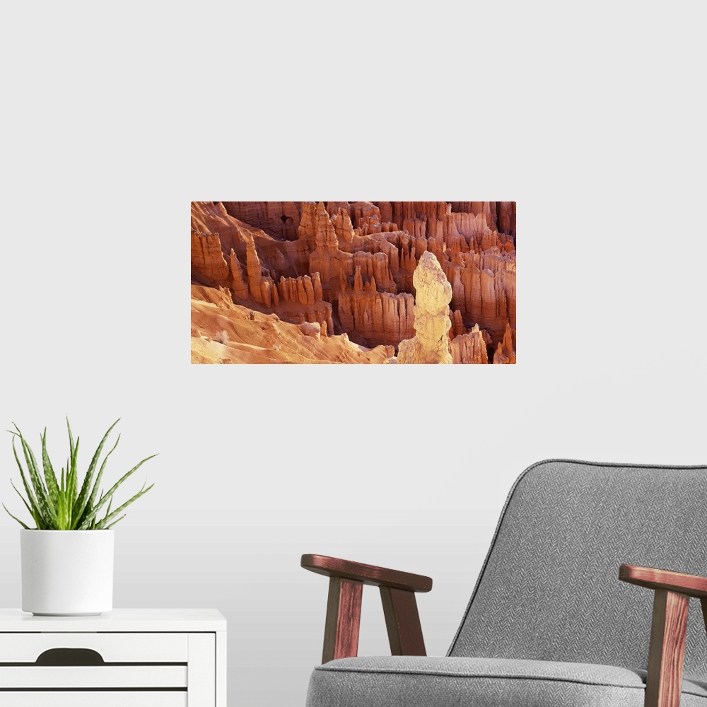 A modern room featuring Inspiration Point Bryce Canyon National Park UT