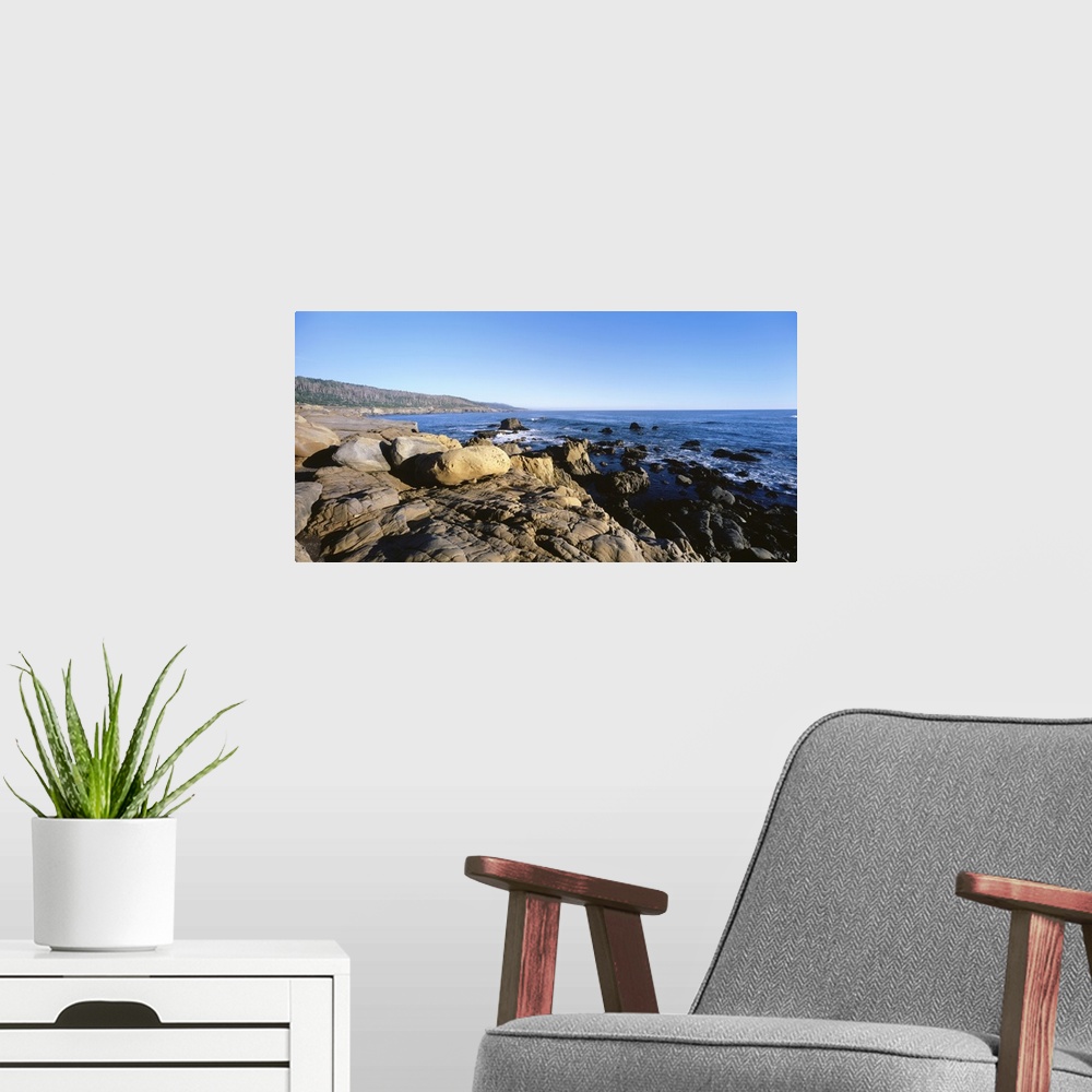 A modern room featuring Rock on the coast, Salt Point State Park, California