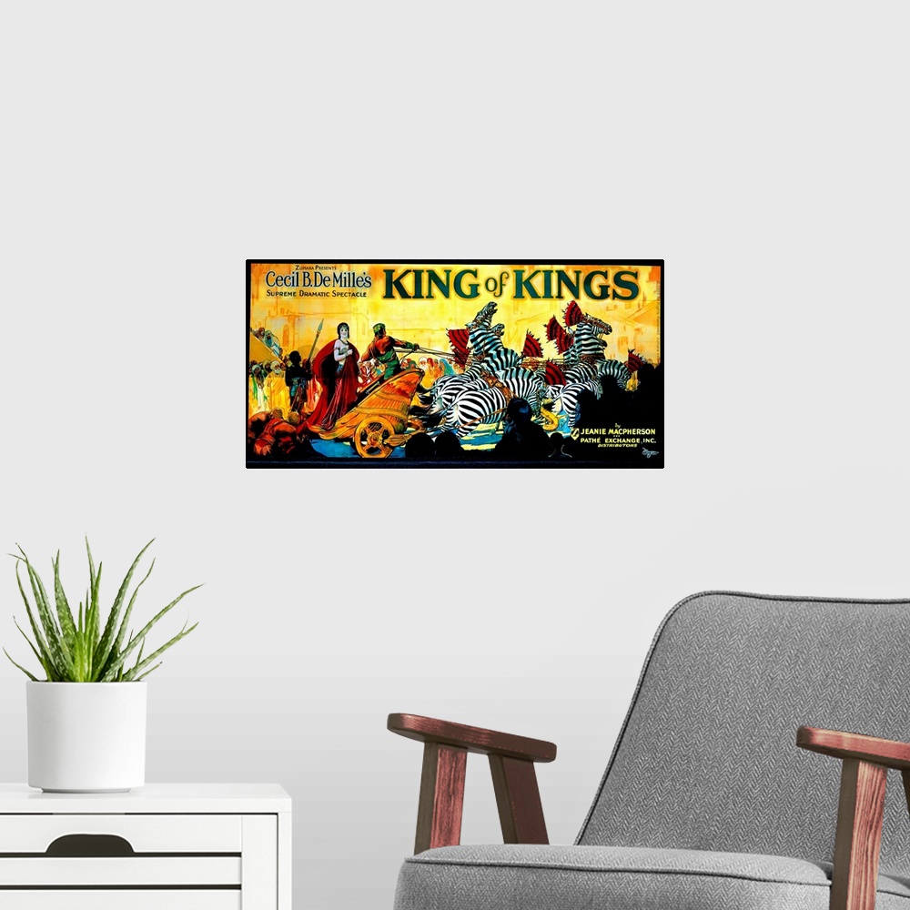 A modern room featuring King of Kings 1