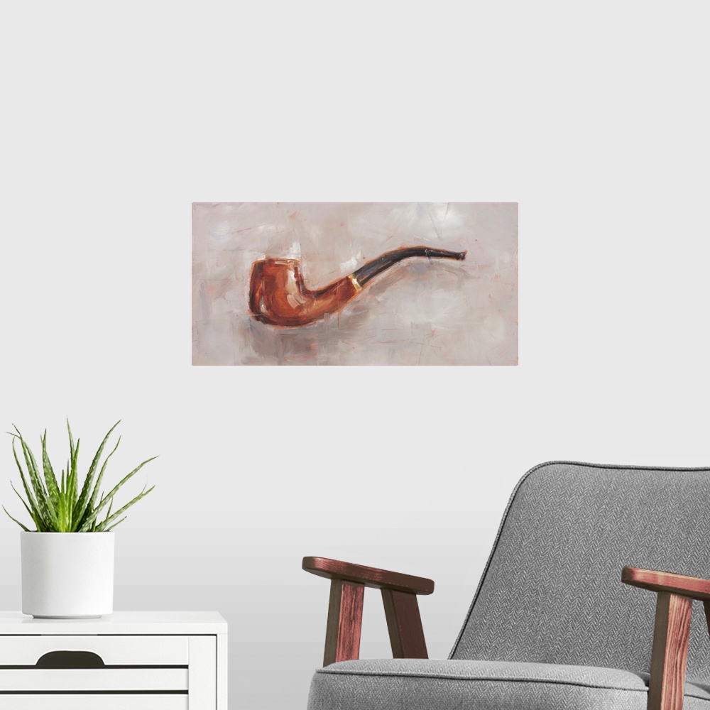 A modern room featuring This Is A Pipe II