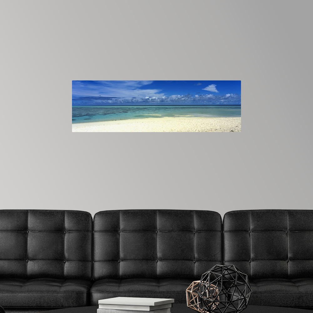 A modern room featuring Beach Scenic