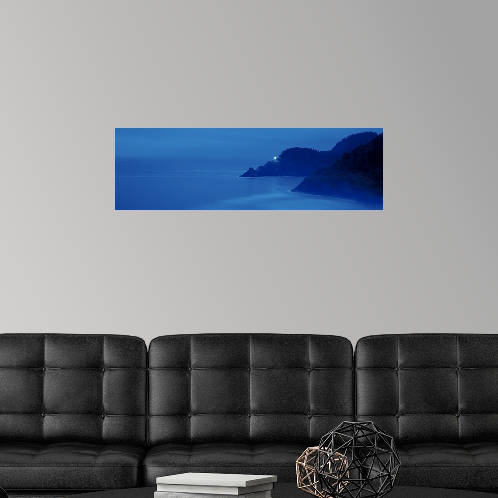 A modern room featuring Heceta Head Lighthouse Florence OR