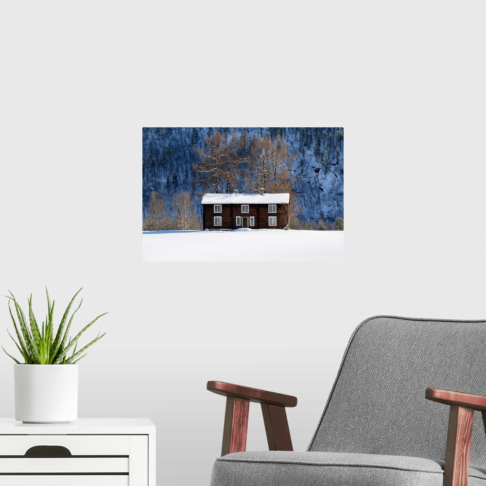 A modern room featuring Winter Mood