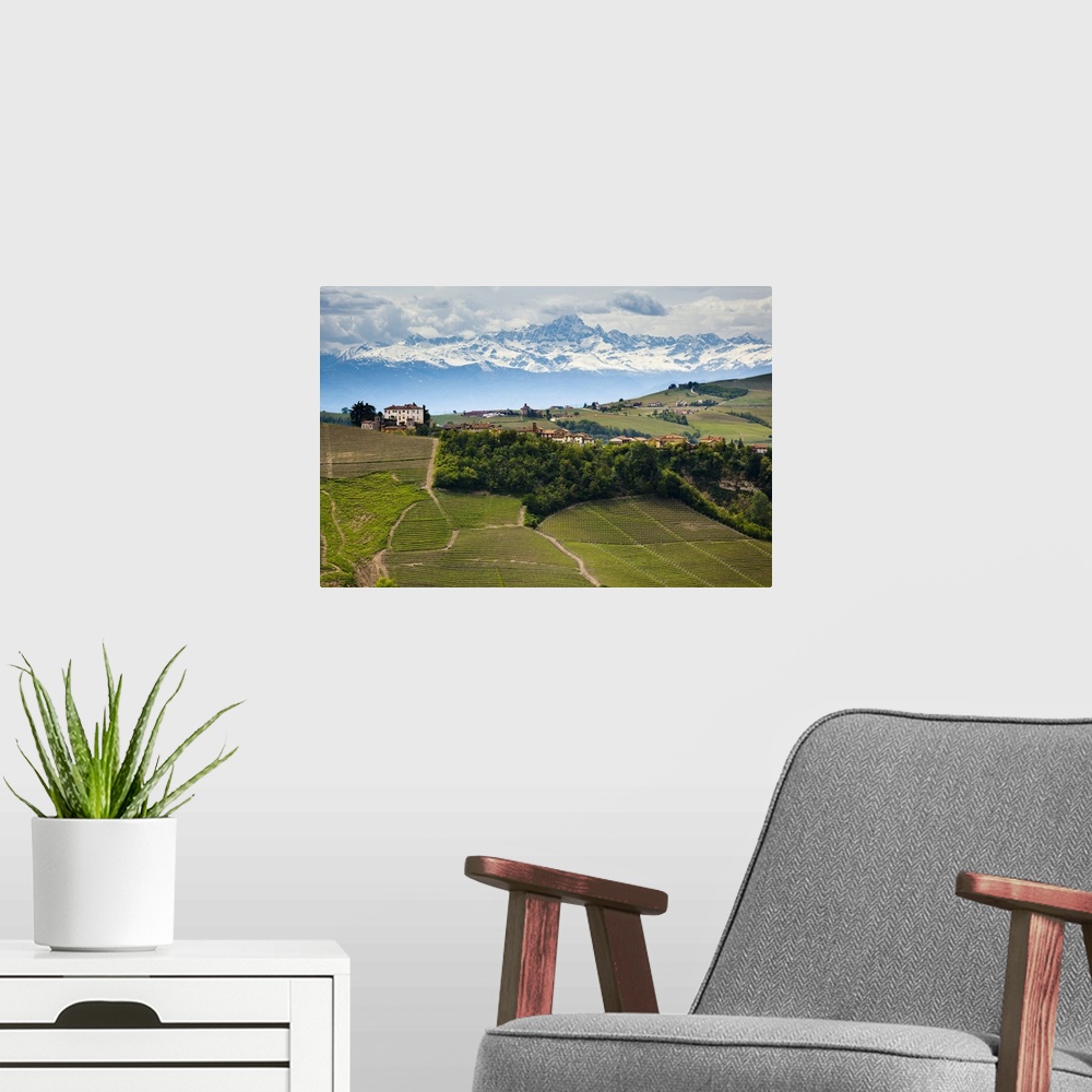 A modern room featuring Asti Province, Piedmont, Italy