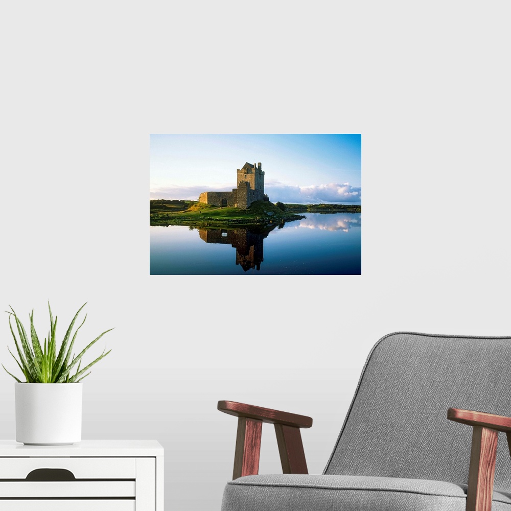 A modern room featuring Dunguaire Castle, Kinvara, County Galway, Ireland