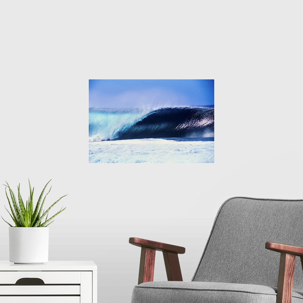 A modern room featuring Hawaii, Oahu, Perfect Wave At Pipeline