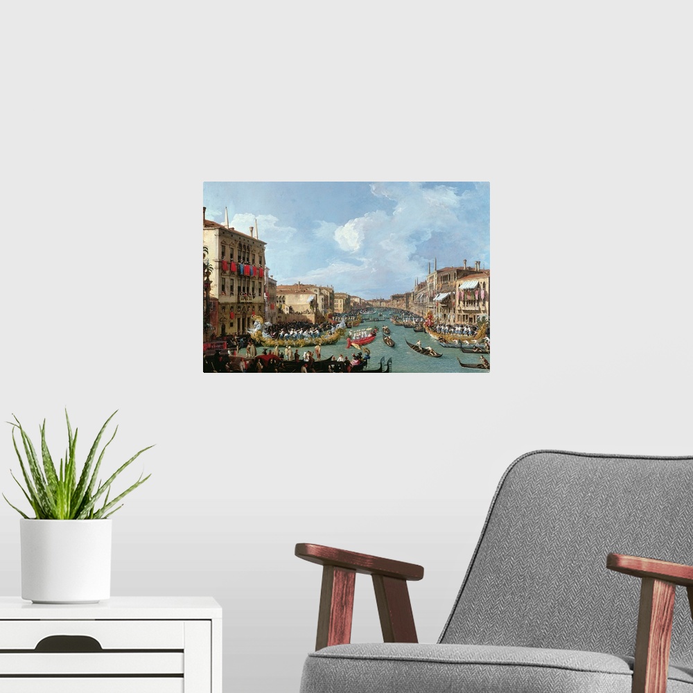 A modern room featuring Regatta on the Grand Canal