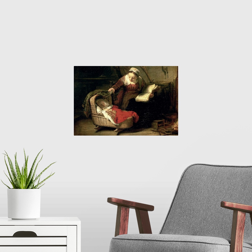 A modern room featuring The Holy Family, c.1645
