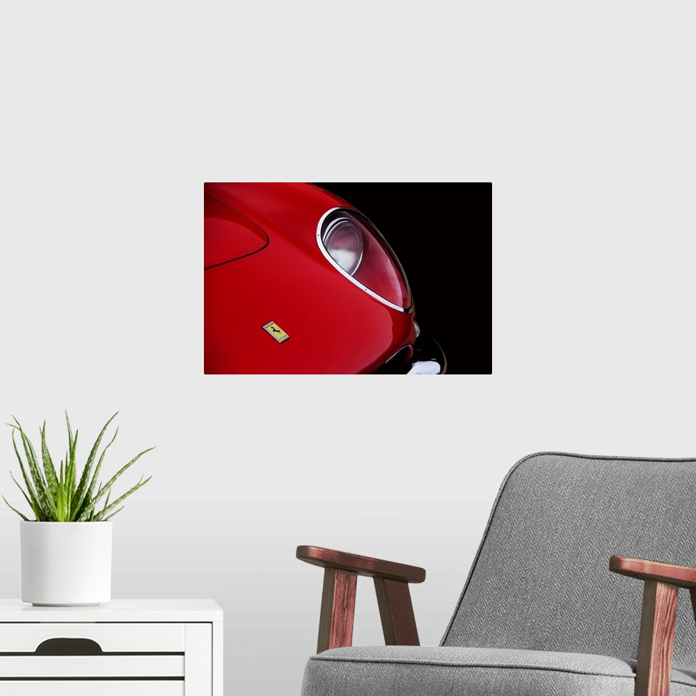 A modern room featuring 1966 Ferrari 275 GTB