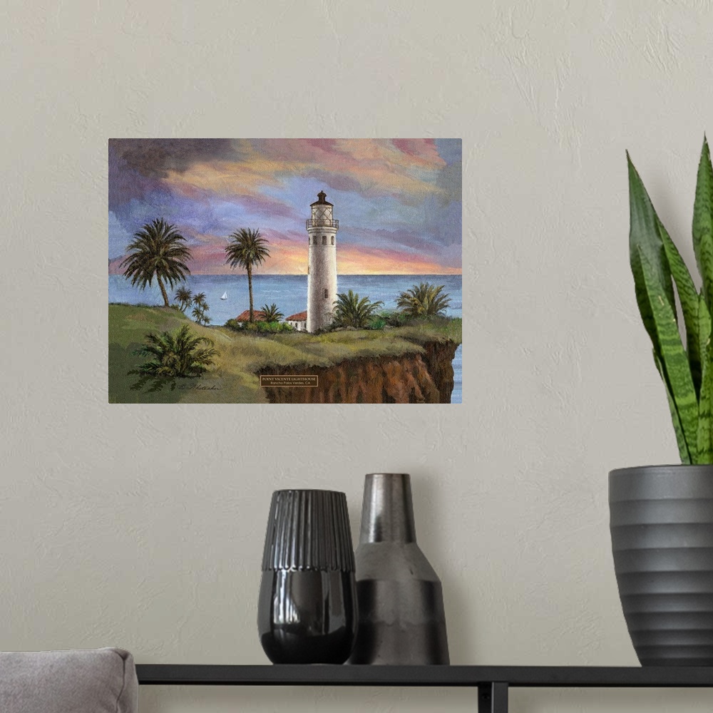 A modern room featuring Lighthouses are a beacon of safe harbor, inspiration and light.