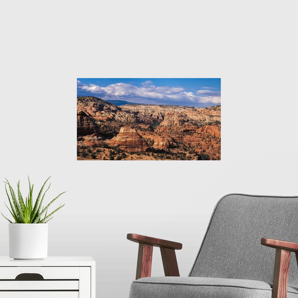 A modern room featuring Calf Creek Overlook, Grand Staircase-Escalante National Monument, Utah