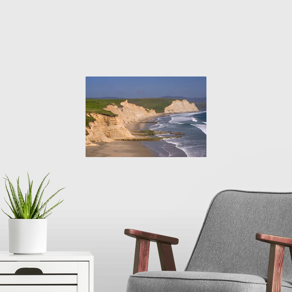 A modern room featuring USA, California, Drakes Beach at Point Reyes.