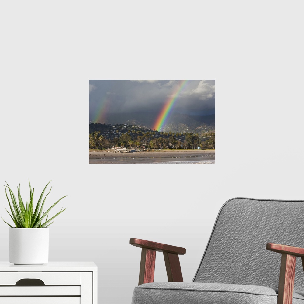 A modern room featuring USA, California, Southern California, Santa Barbara, Chase Palm Beach and rainbow