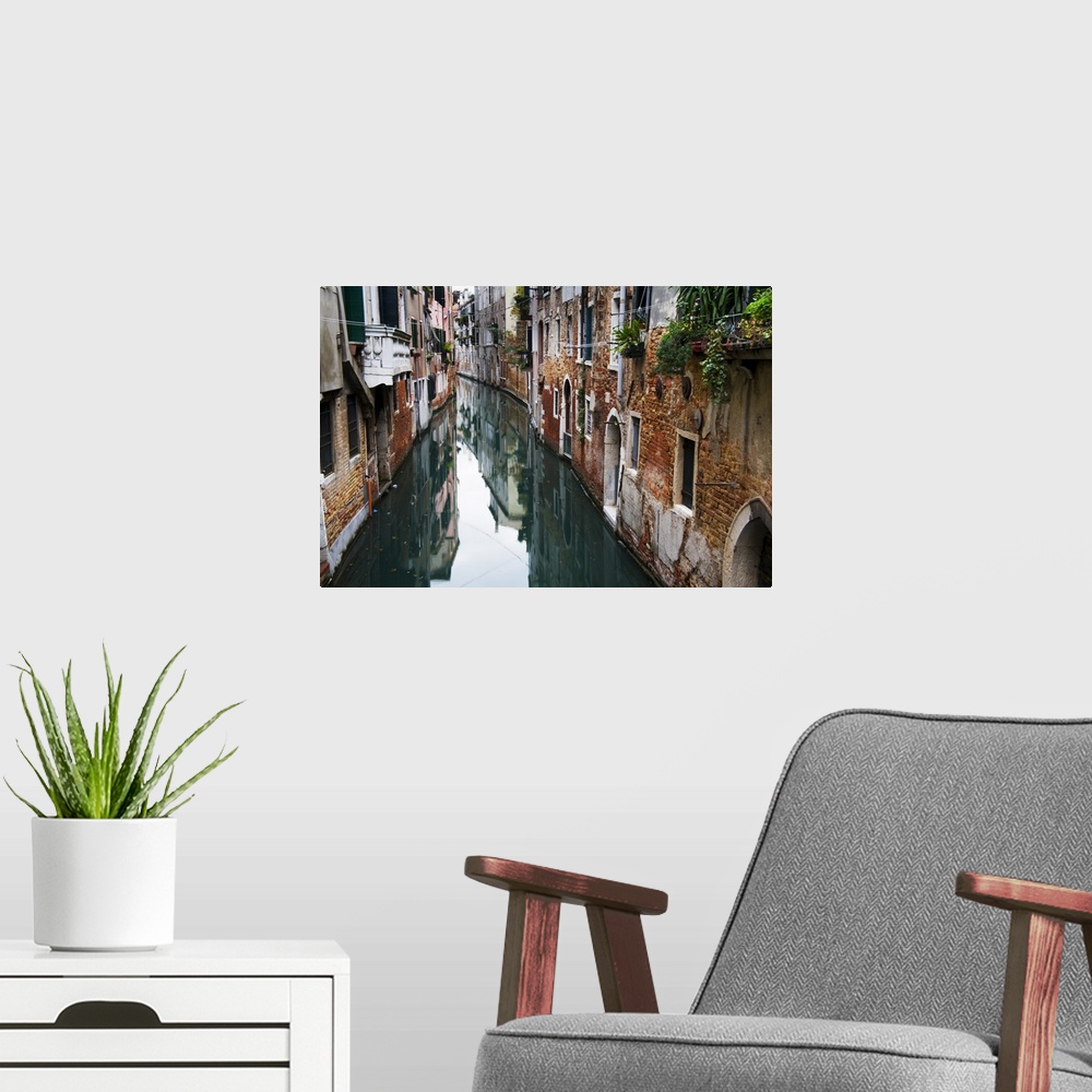 A modern room featuring Italy, Venice, Canal.