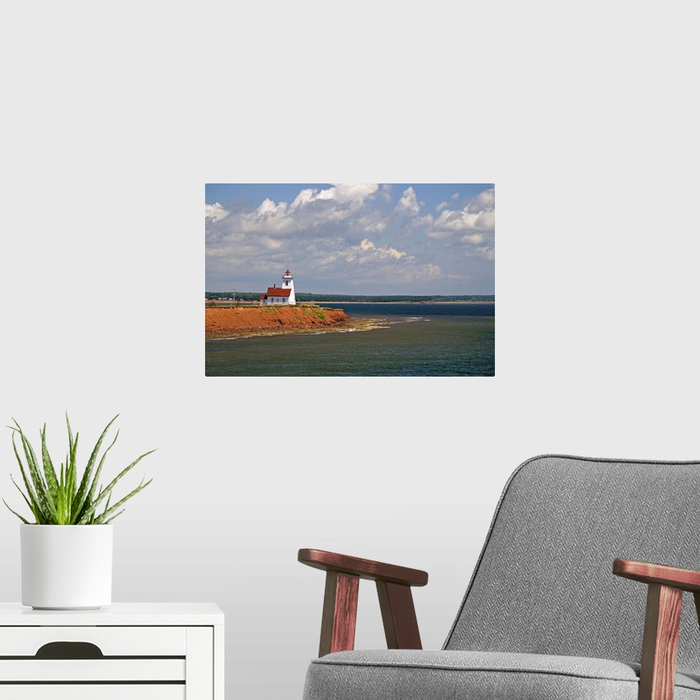 A modern room featuring Lighthouse at North Umberland on Prince Edward Island, Canada
