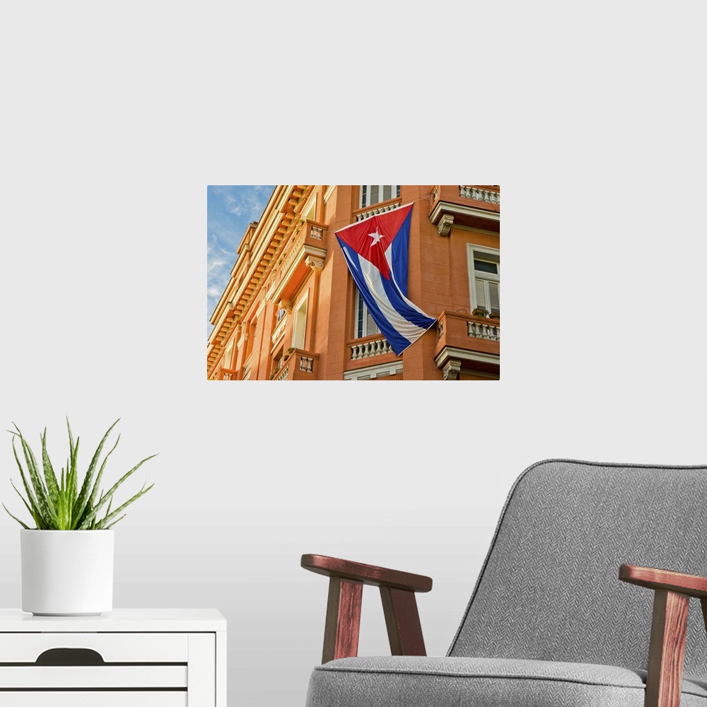 A modern room featuring Old Havana, Habana Vieja, Cuba teems with picturesques sights.