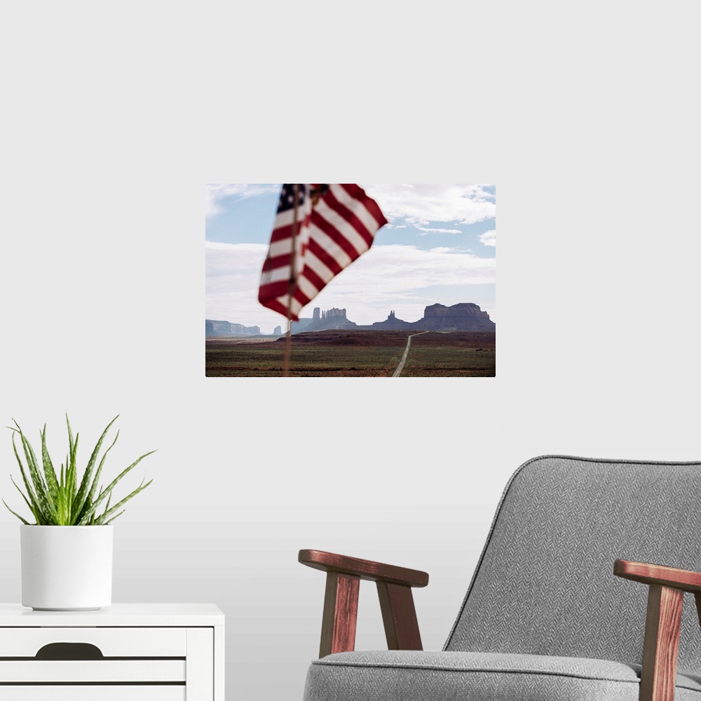 A modern room featuring USA, Arizona, Monument Valley Tribal Park, Monument Valley, Highway 163 to Monument Valley.