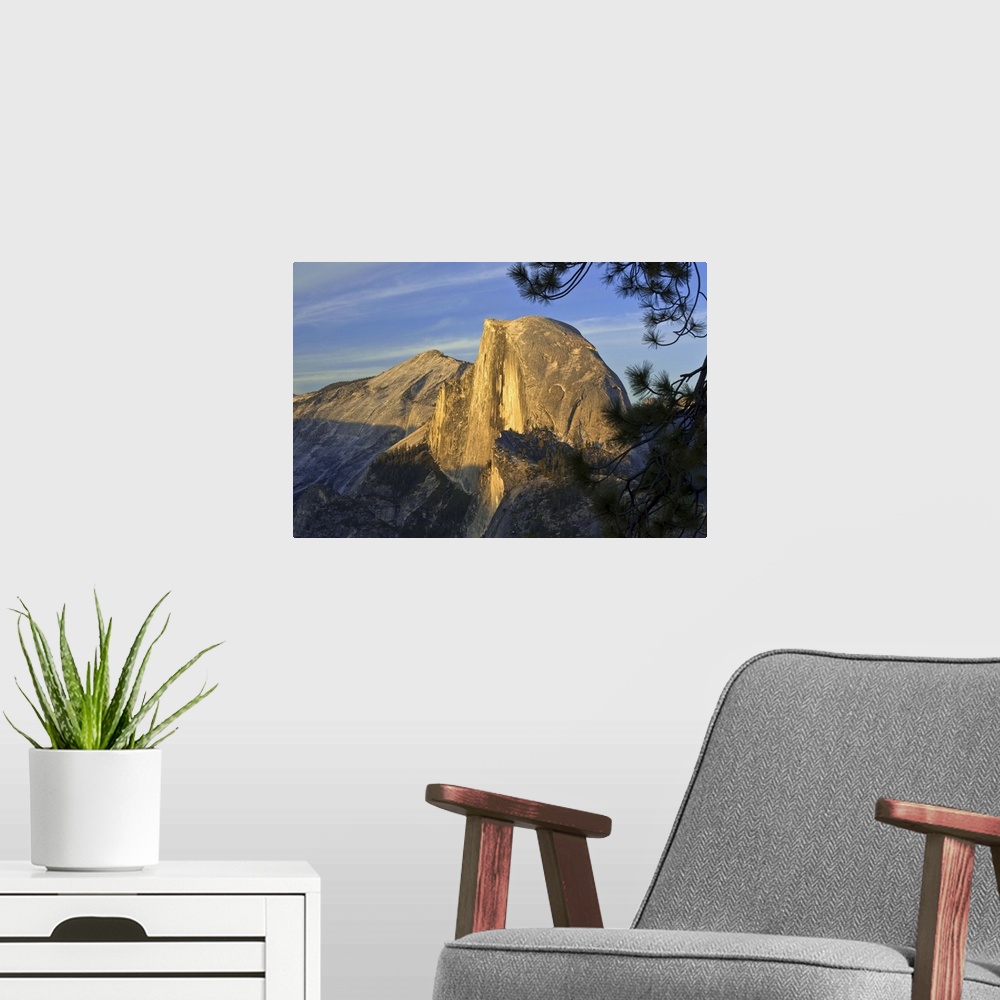A modern room featuring California, Yosemite National Park, Half Dome seen from Glacer Point