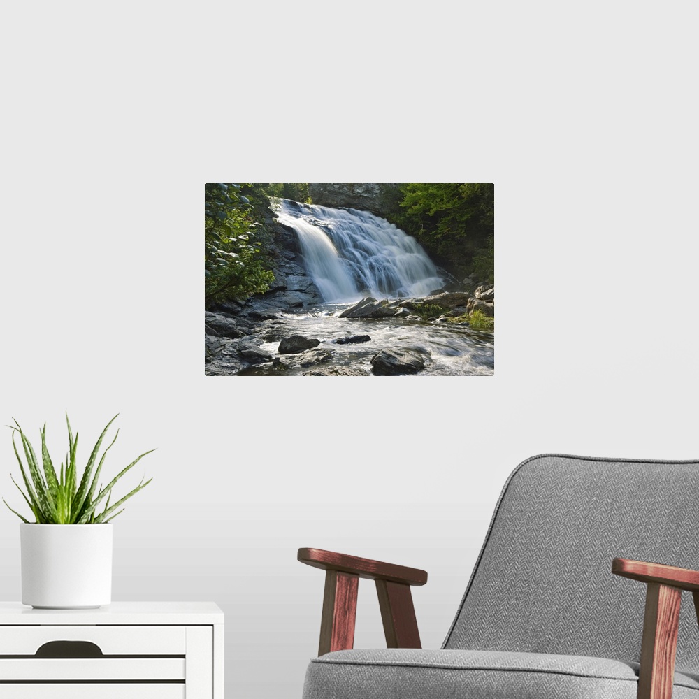 A modern room featuring Canada, New Brunswick, Fundy National Park, Laverty Falls, Bay of Fundy, Fundy Bay
