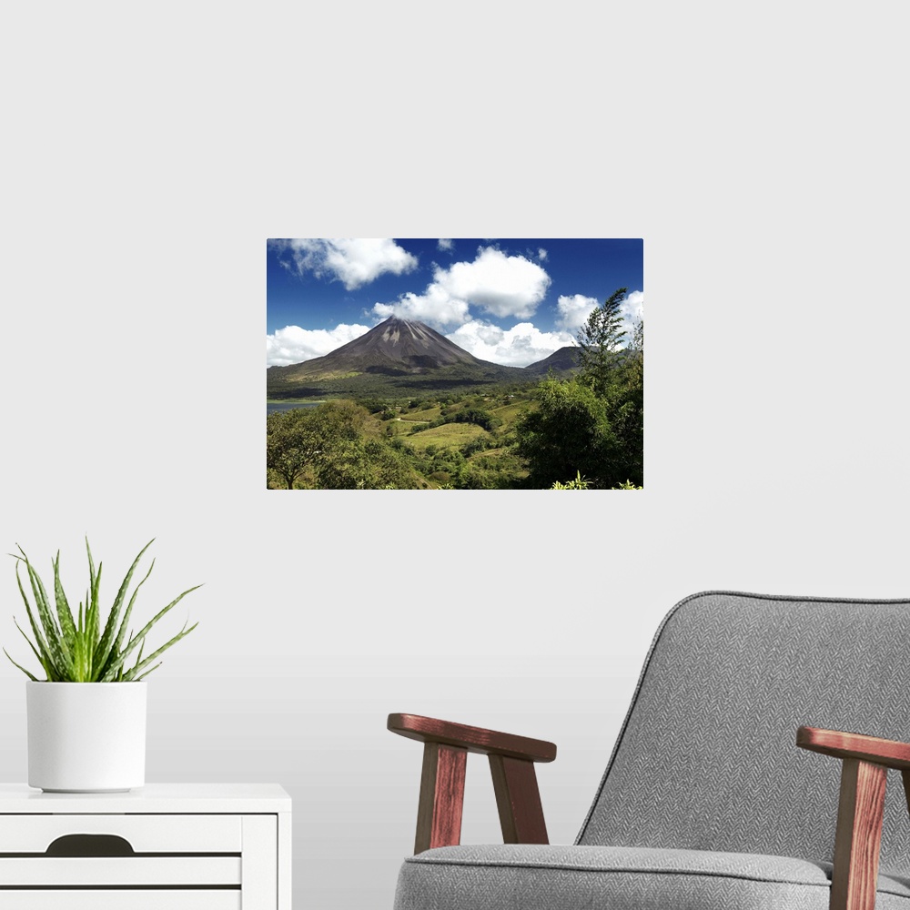 A modern room featuring Costa Rica, Alajuela, Arenal Volcano National Park, La Fortuna