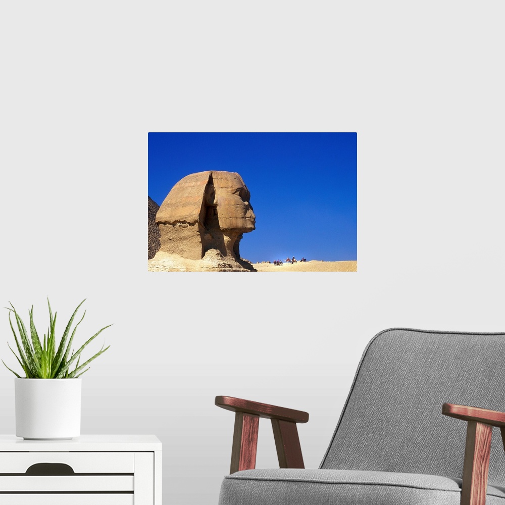 A modern room featuring Egypt, North Africa, Cairo, Giza, The Sphinx