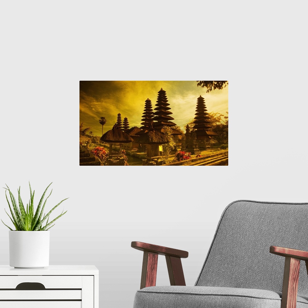 A modern room featuring Indonesia, Bali Island, Mengwi, Taman Ayun Temple