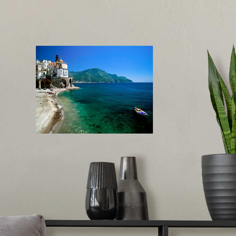 A modern room featuring Italy, Campania, Atrani, Amalfi coast