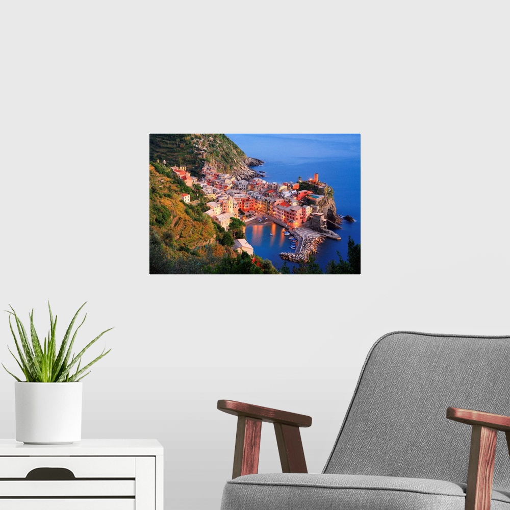 A modern room featuring Italy, Liguria, Mediterranean area, Ligurian Riviera, Parco Nazionale delle Cinque Terre, La Spez...