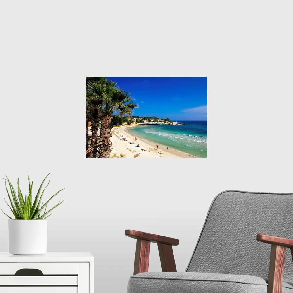 A modern room featuring Italy, Sicily, Siracusa, Fontane Bianche, Beach