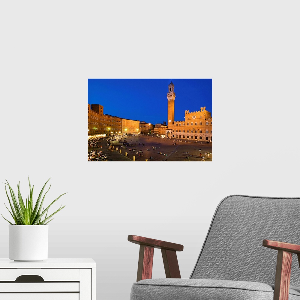 A modern room featuring Italy, Italia, Tuscany, Toscana, Siena, Piazza del Campo