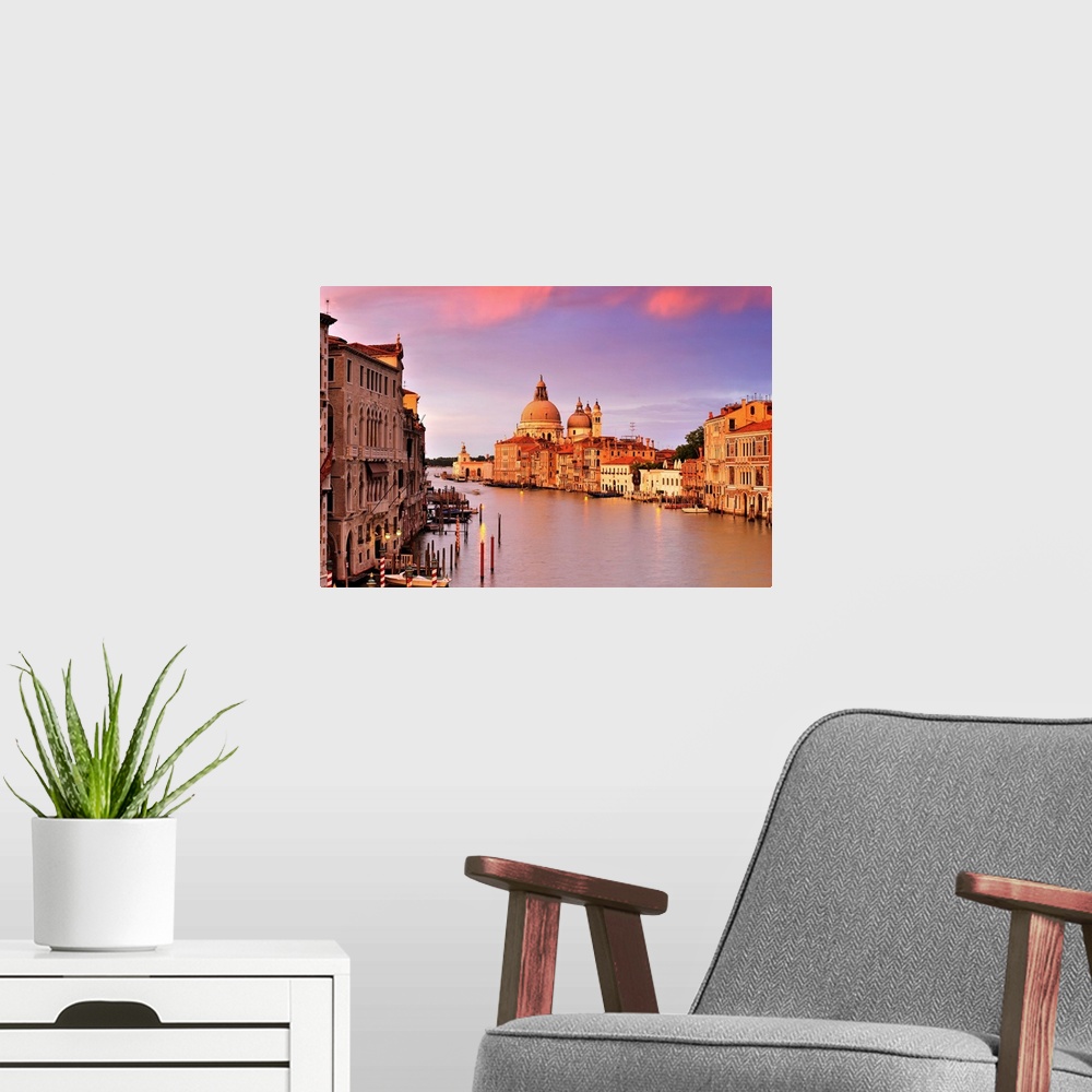 A modern room featuring Italy, Veneto, Grand Canal, Santa Maria della Salute