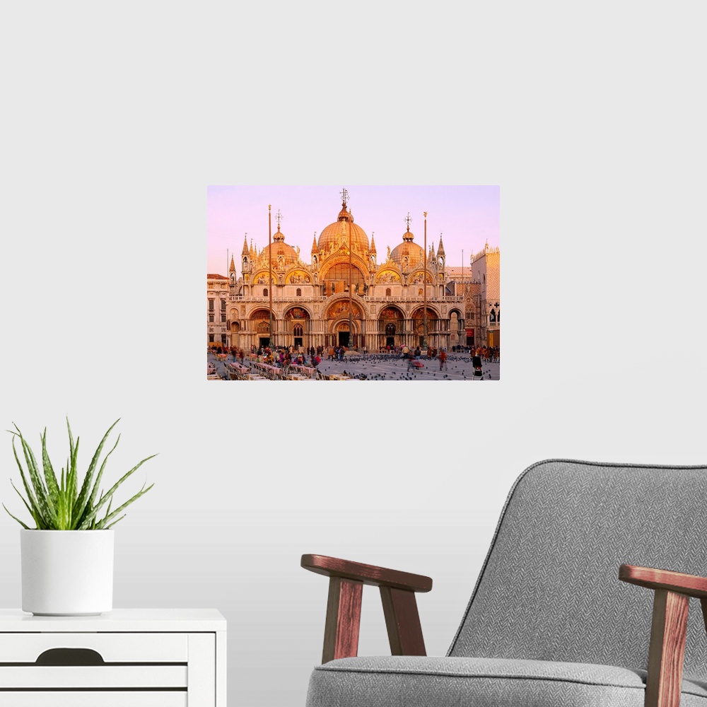 A modern room featuring Italy, Veneto, Venice, St. Mark's Cathedral