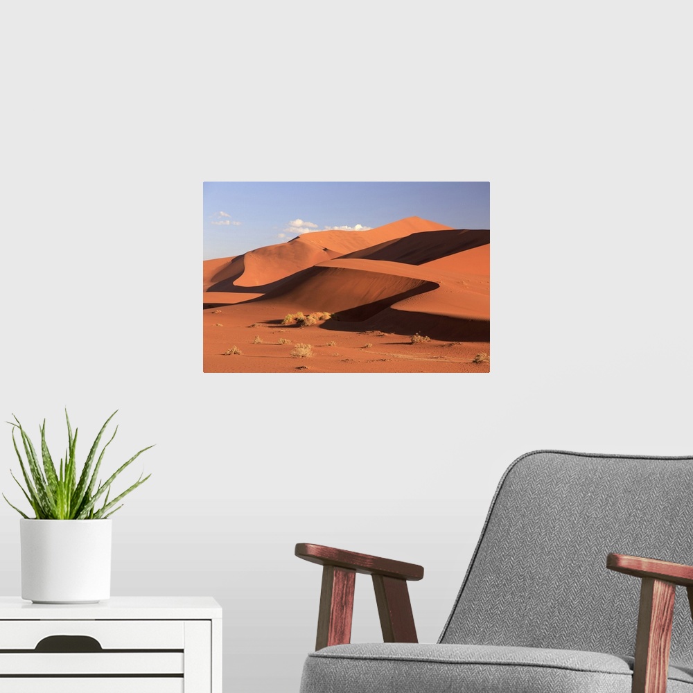 A modern room featuring Namibia, Hardap, Sossusvlei, Namib Desert, Namib-Naukluft National Park, Sossusvlei Sand Dunes