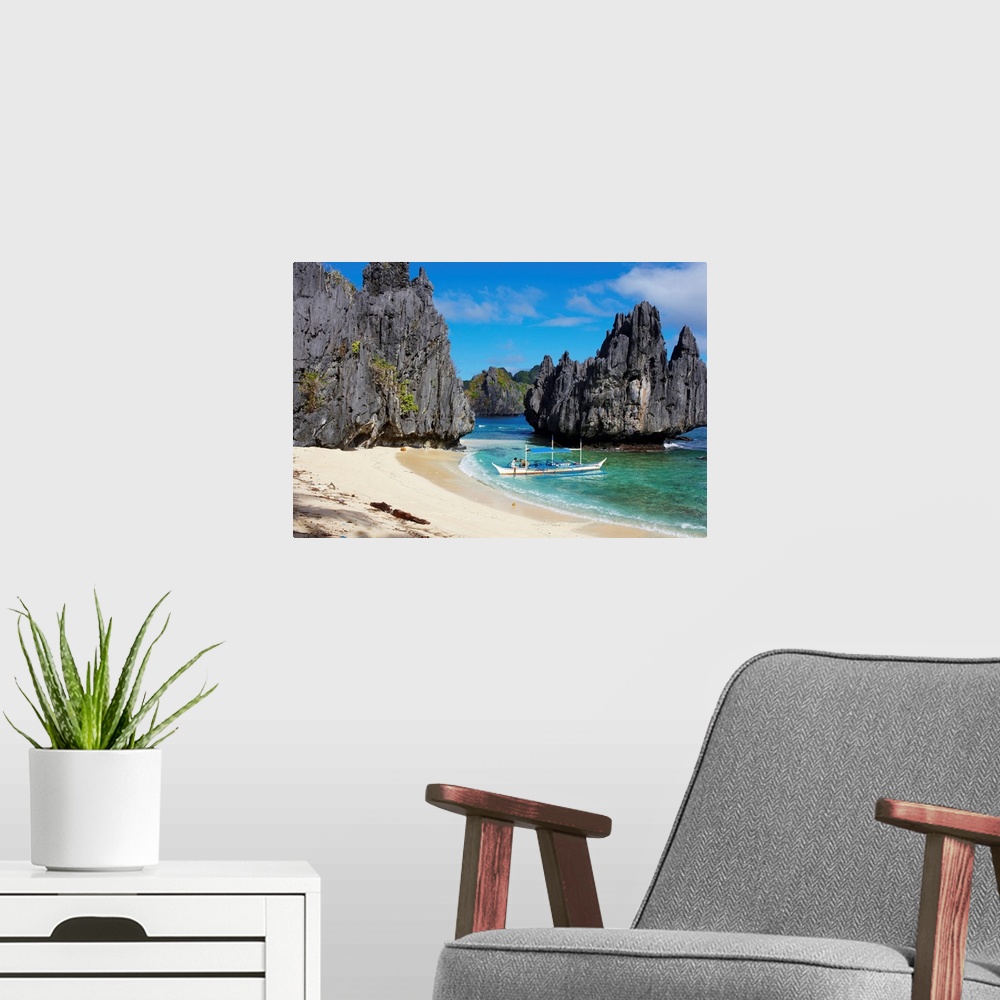 A modern room featuring Philippines, Palawan, Southeast Asia, Pacific ocean, El Nido, Bacuit archipelago