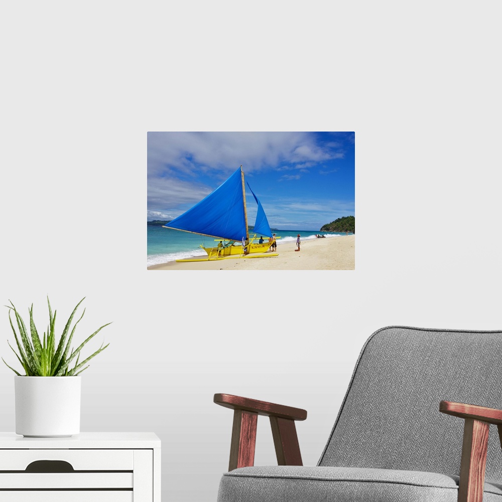 A modern room featuring Philippines, Visayan islands, Pacific ocean, Boracay island, White Beach