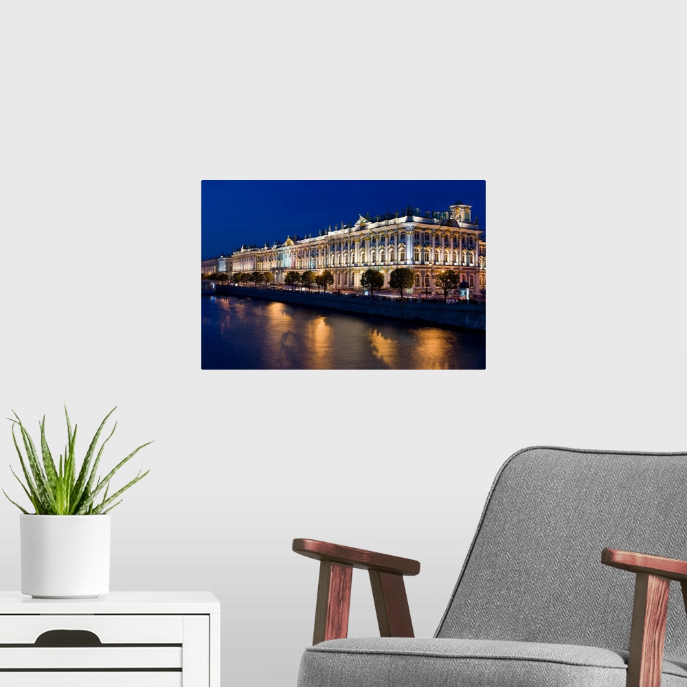 A modern room featuring Russia, Leningrad Oblast, Saint Petersburg, State Hermitage Museum, Winter Palace