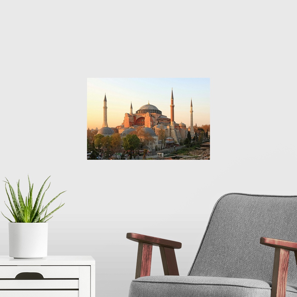 A modern room featuring Turkey, Marmara, Middle East, Istanbul, Hagia Sophia