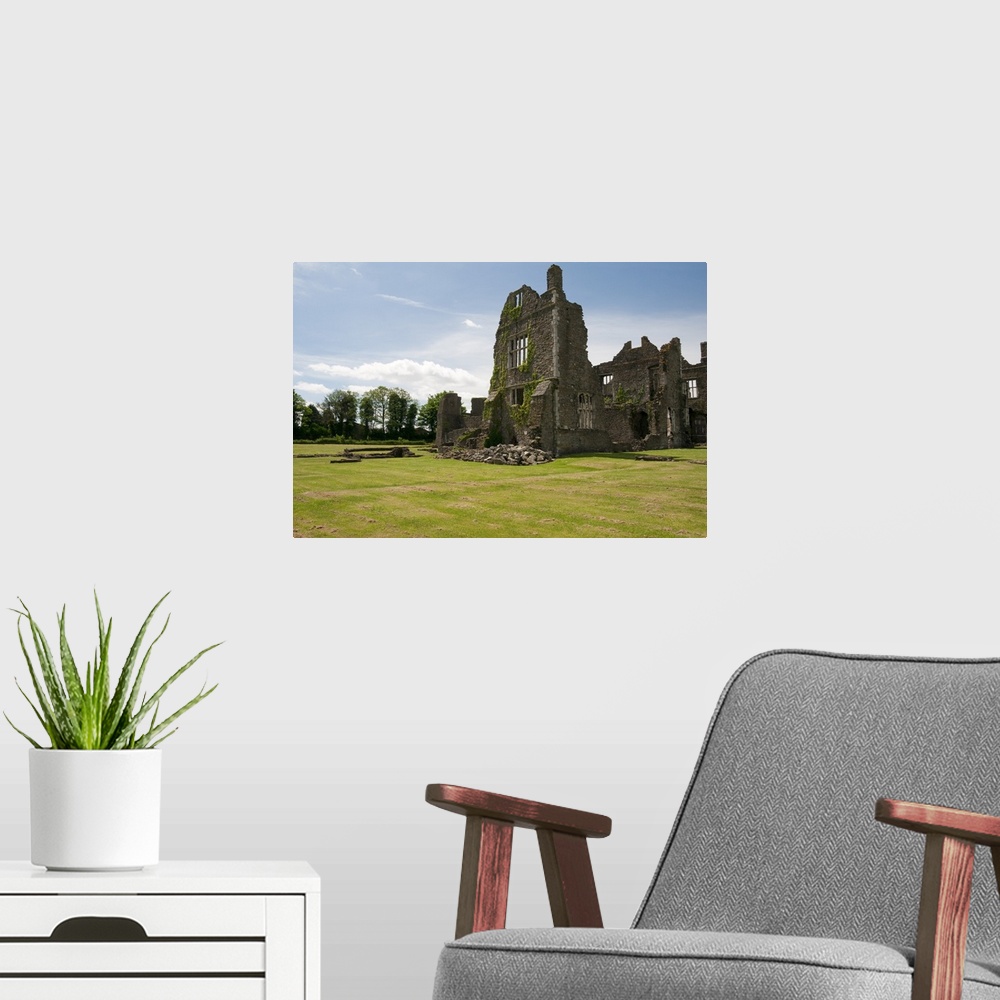 A modern room featuring UK, Wales, Great Britain, Gower Peninsula, Swansea, Neath Abbey, ruins