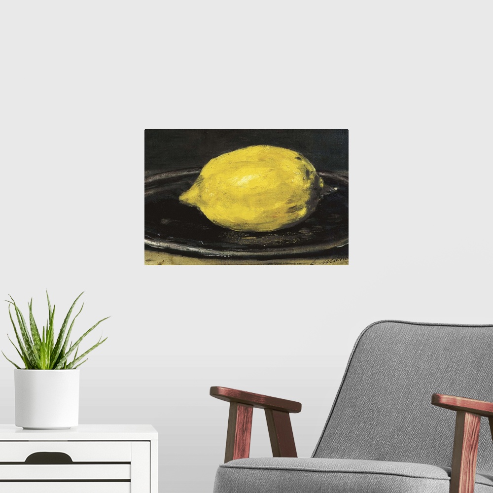 A modern room featuring The Lemon