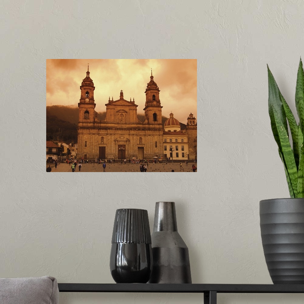 A modern room featuring Cathedral in Bogota, Colombia