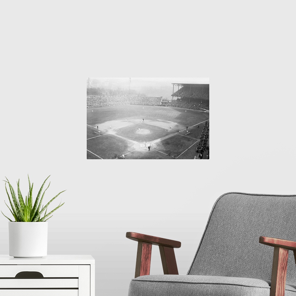 A modern room featuring General View of Forbes Baseball Field