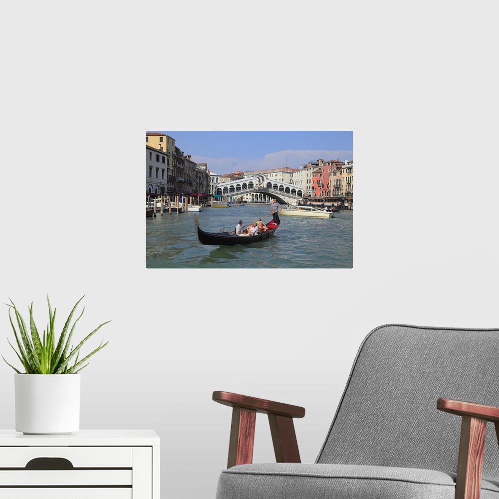 A modern room featuring Gondola at Venice, Veneto, Italy