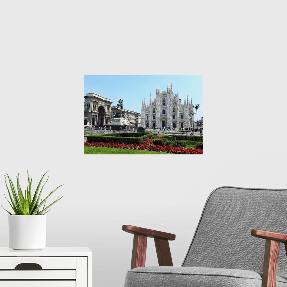 A modern room featuring Milan Cathedral, Milan, Lombardy, Italy