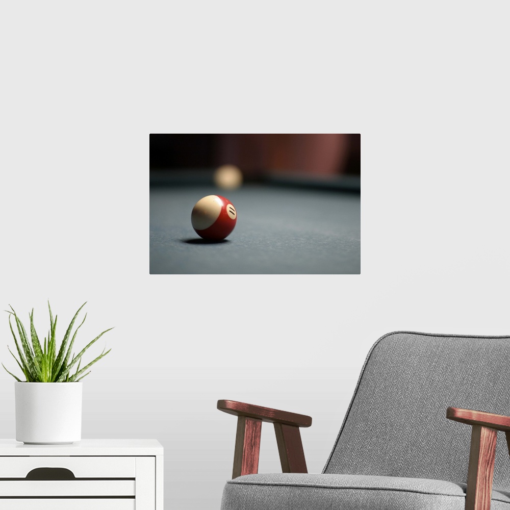A modern room featuring Snooker ball, San Diego.