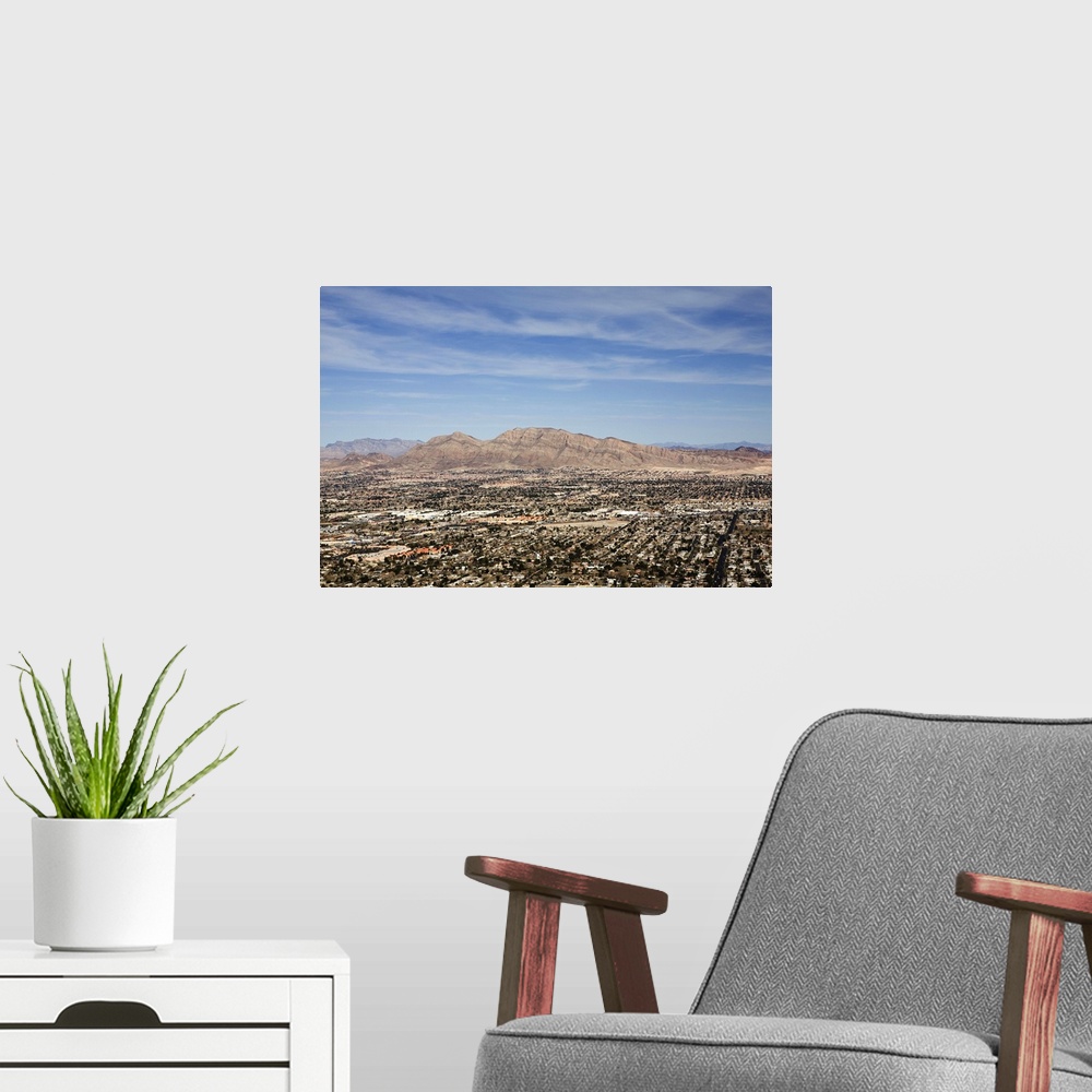 A modern room featuring Las Vegas, Nevada, United States Of America