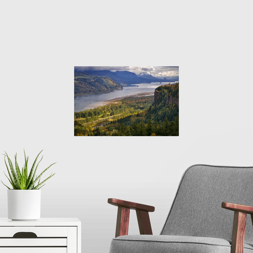 A modern room featuring USA, Columbia River Gorge