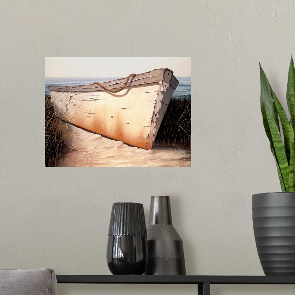 A modern room featuring White Boat